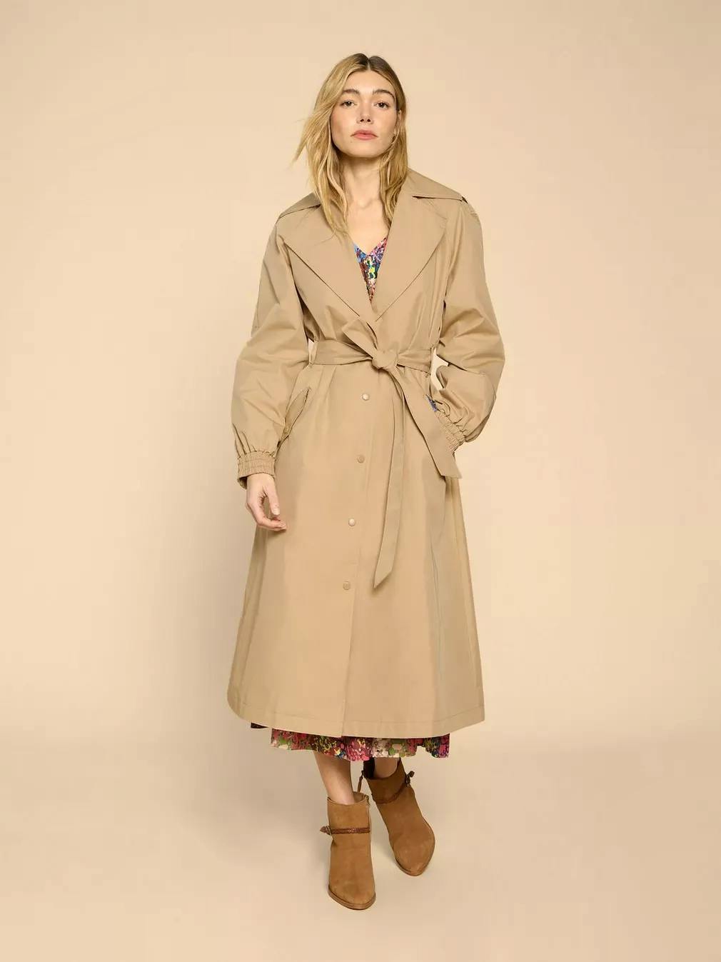 White Stuff Fnlet Trench Coat, £96 (Was £120)