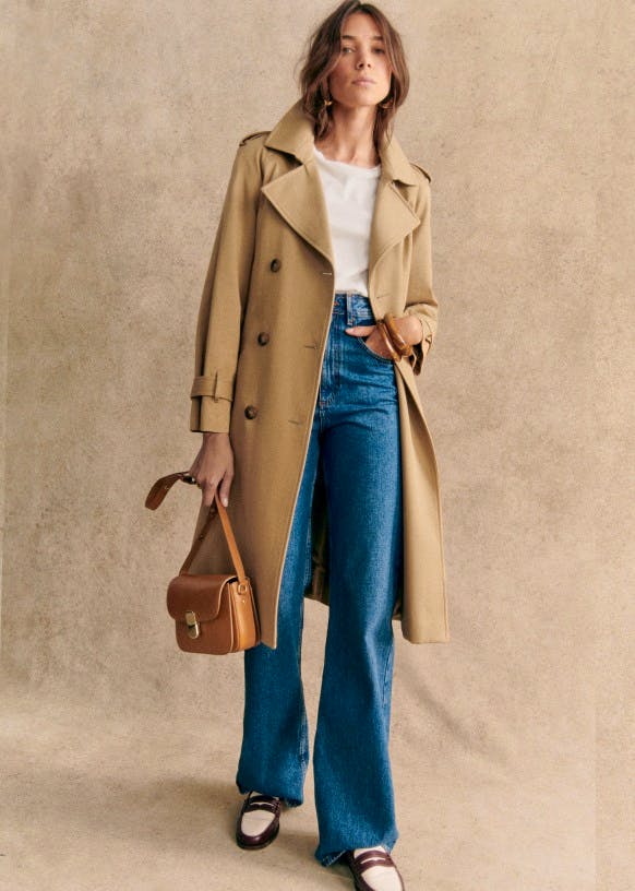 Sezane Scott Trench Coat, £225
