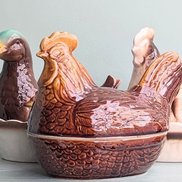 Etsy Ceramic Chicken Egg Holder, From £20