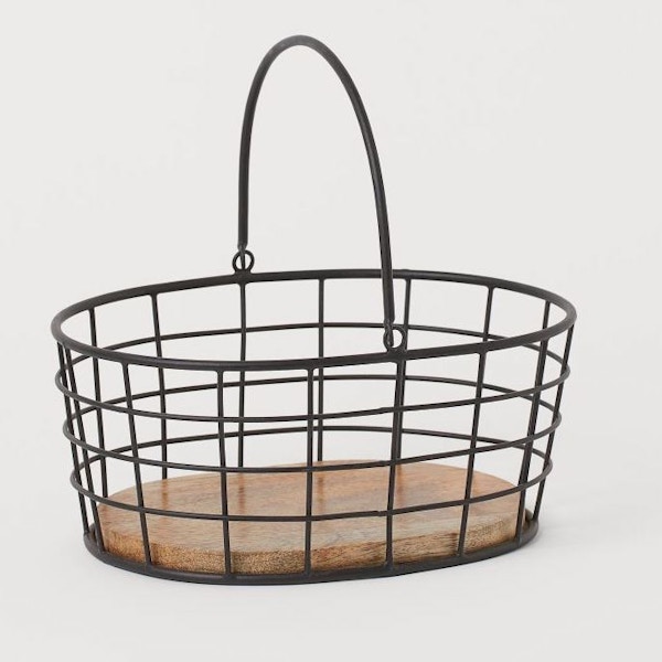 H&M Small Metal Storage Basket, £12.99