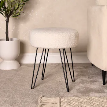 Boucle Hairpin Stool