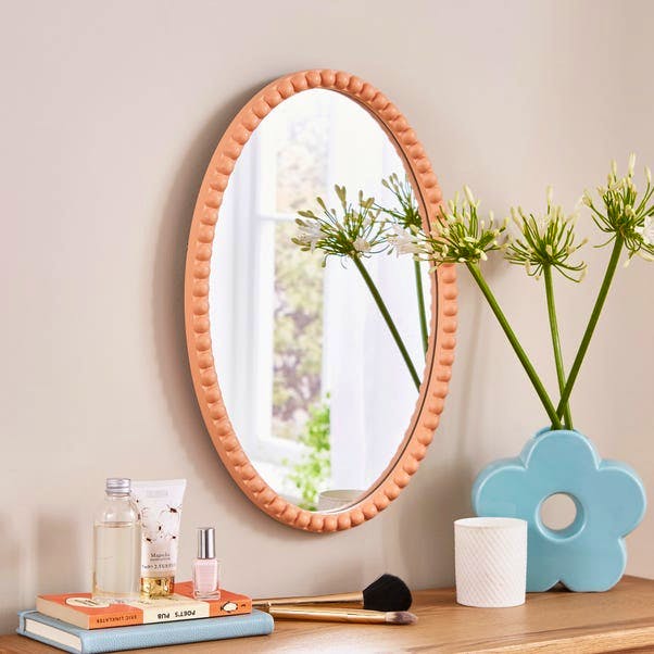 Bobbin Oval Wall Mirror £25