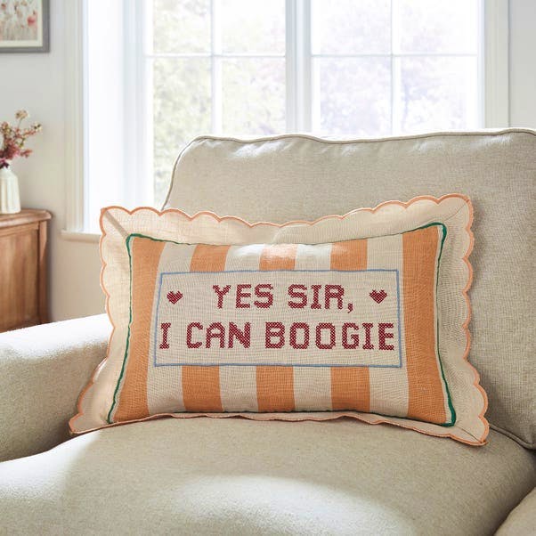 I Can Boogie Natural Cushion £25