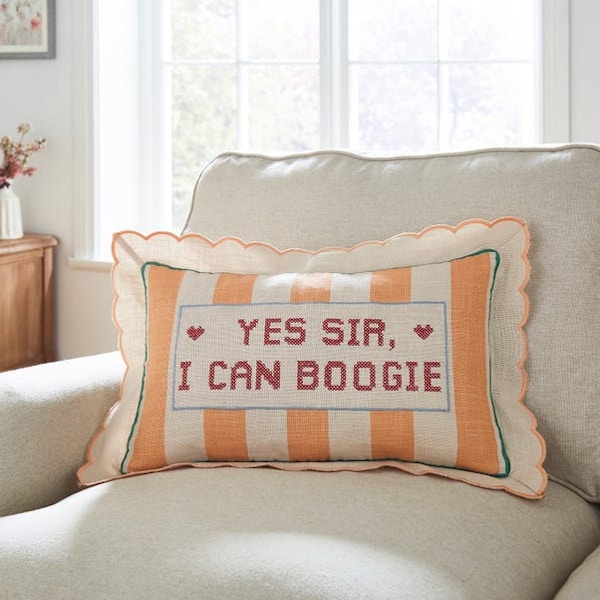 I Can Boogie Natural Cushion £25