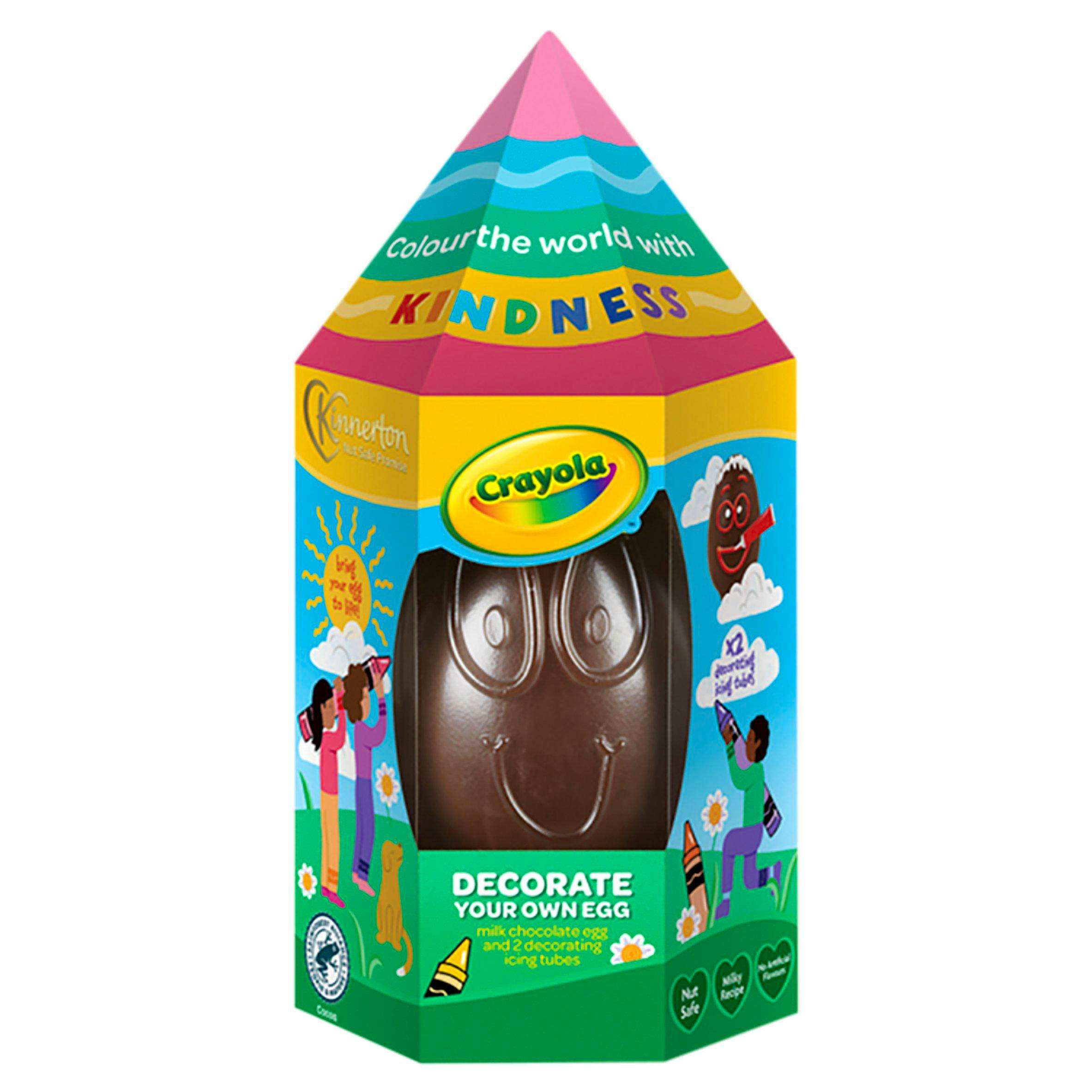 Sainsbury’s Crayola Decorate Your Own Easter Egg, £5.50