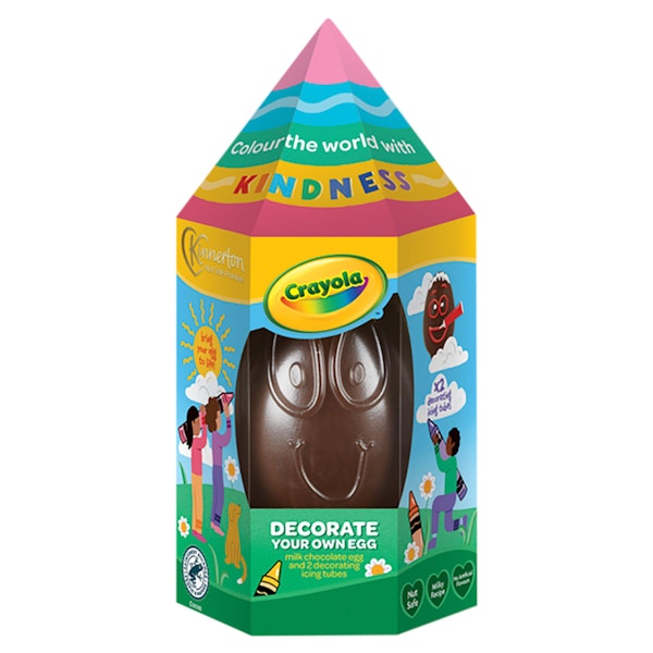 Sainsbury’s Crayola Decorate Your Own Easter Egg, £5.50
