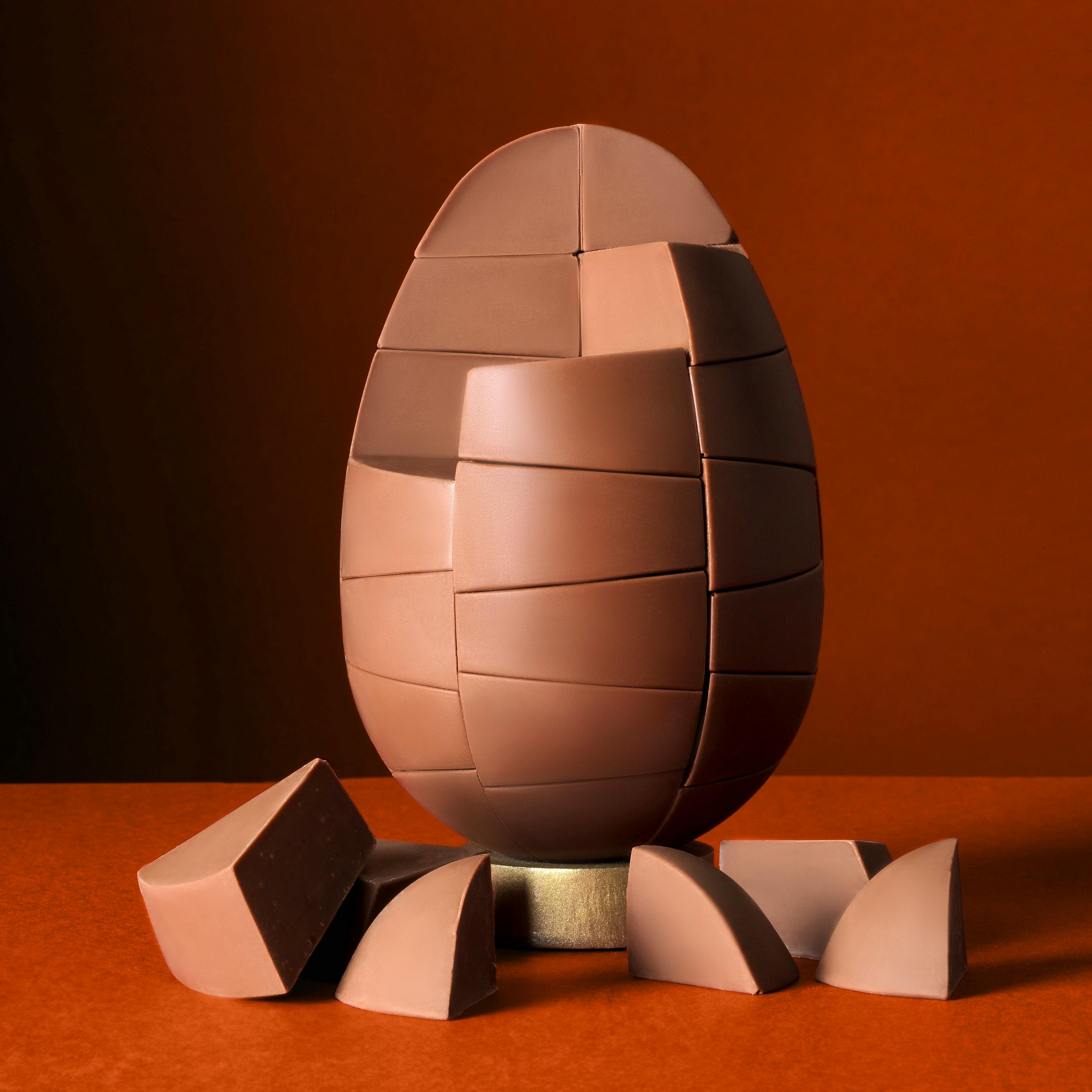 Yumbles Solid Belgian Milk Chocolate With Caramel Egg, £27.99