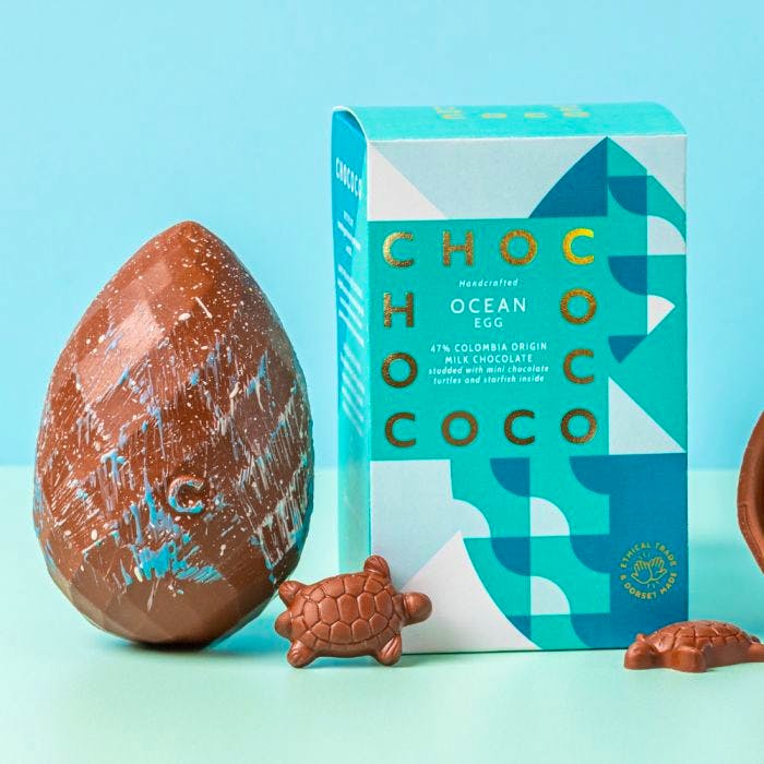 Chococo Milk Chocolate Ocean Egg, £15