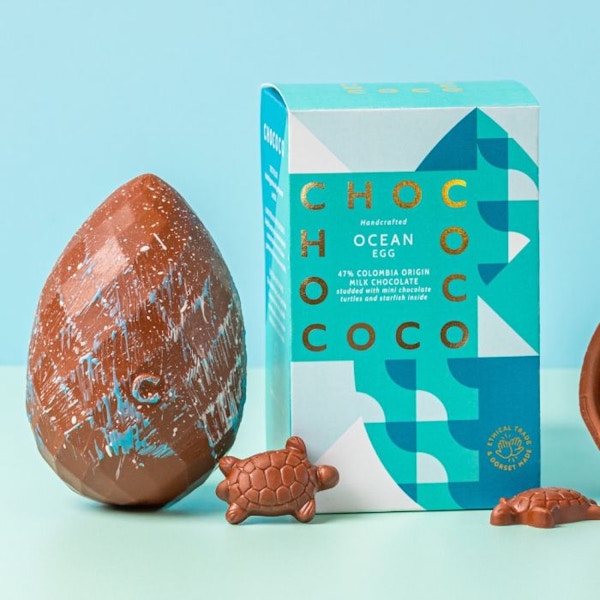 Chococo Milk Chocolate Ocean Egg, £15