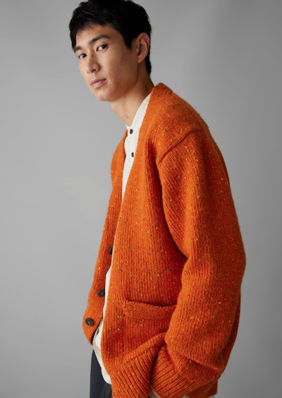 Toast V-Neck Donegal Wool Cardigan, £245