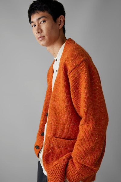 Toast V-Neck Donegal Wool Cardigan, £245