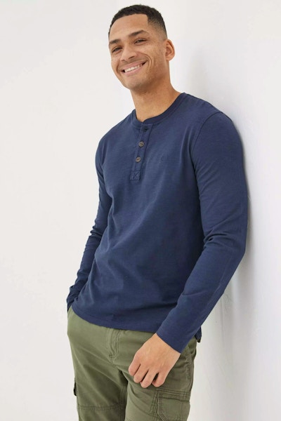 Fat Face Woodside Slub Cotton Henley, £32.50