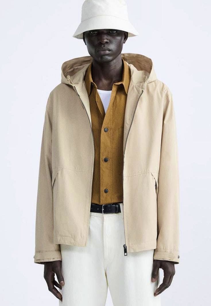 Zara Lightweight Technical Parka, £69.99