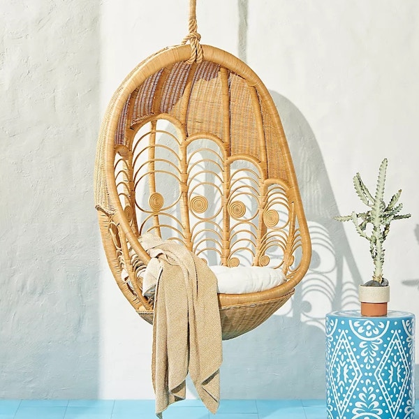 Anthropologie Peacock Hanging Chair, £598