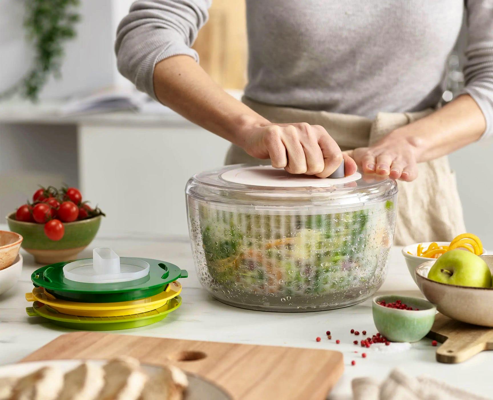 Joseph Joseph Multi-Prep 4-Piece Salad Preparation Set, £50