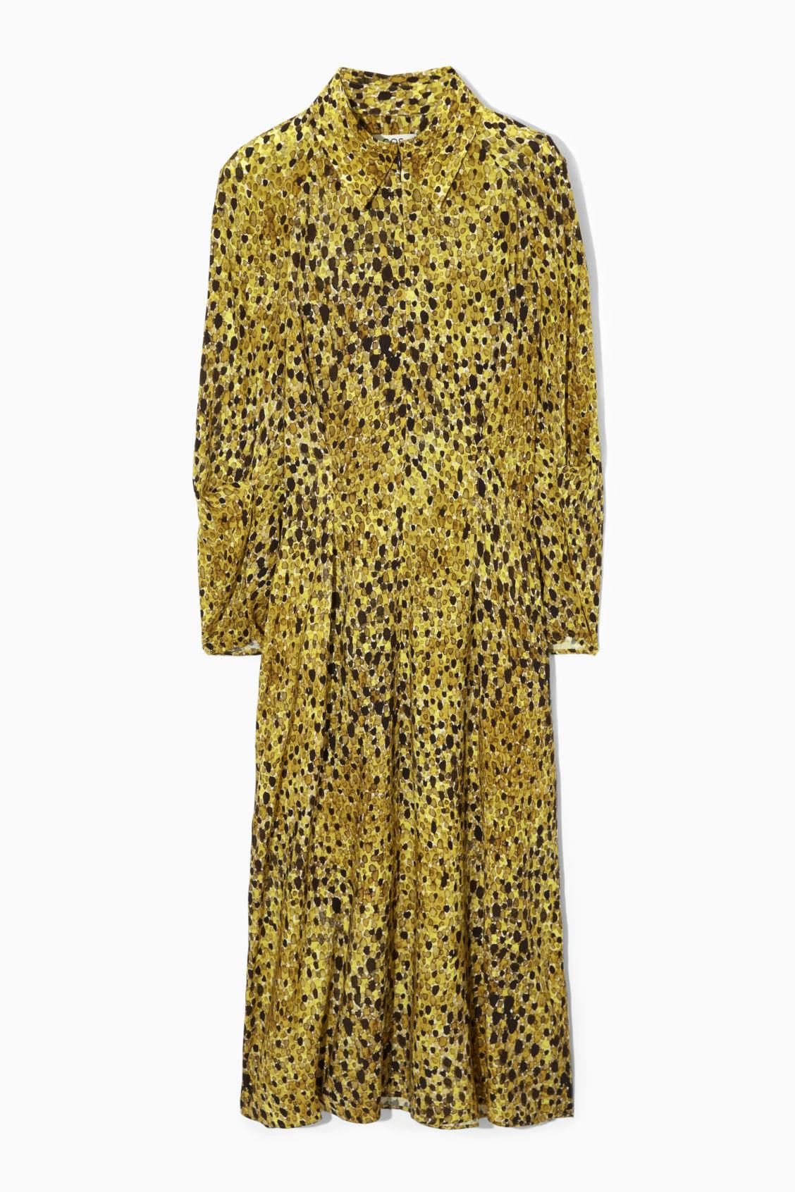 Cos Leopard Print Midi Shirt Dress, £115