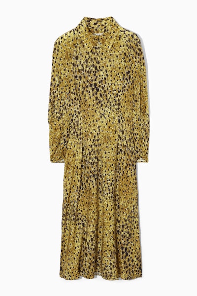 Cos Leopard Print Midi Shirt Dress, £115