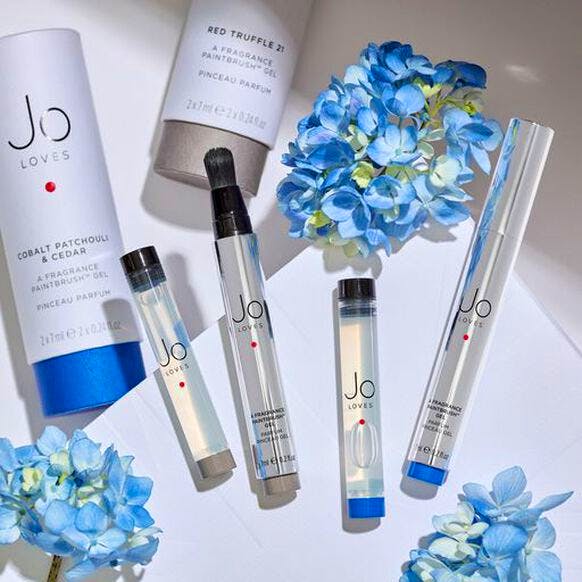 Jo Loves A Fragrance Paintbrush Cobalt Patchouli and Cedar Refills, £35