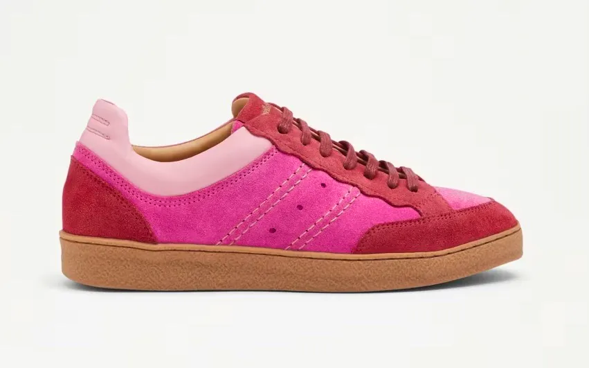 Russell & Bromley Scallop Lace Up Trainer, £195