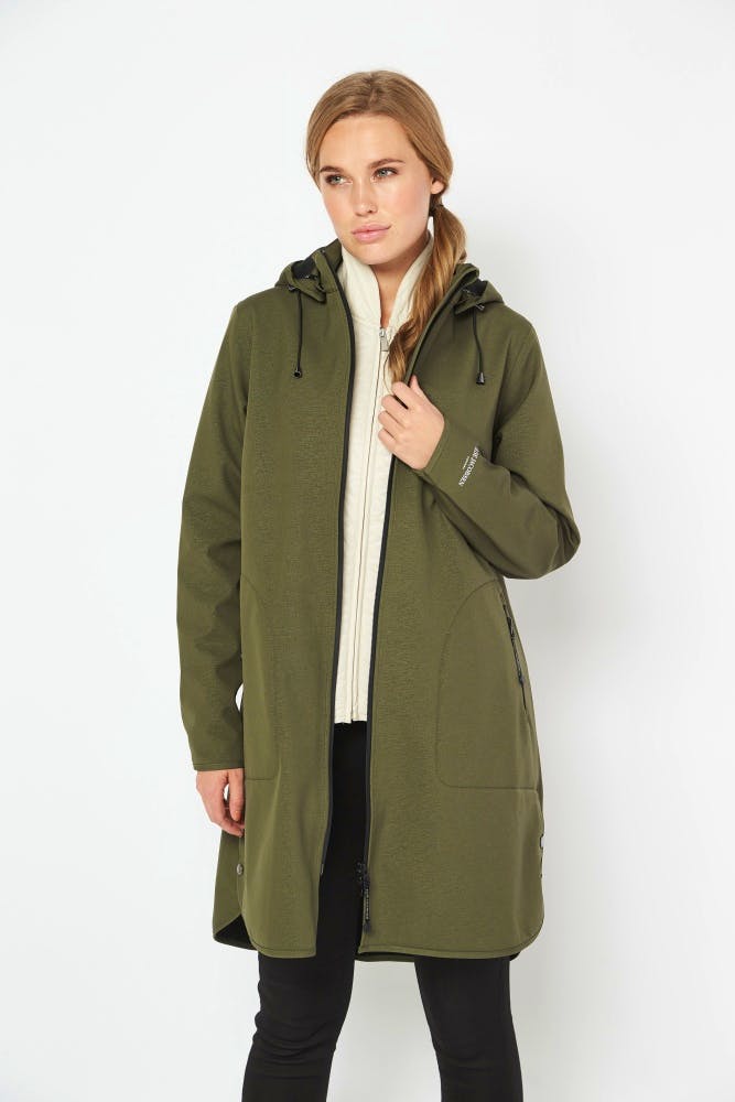Walk The Storm Ilse Jacobsen Rain128 Soft Shell Raincoat, £175