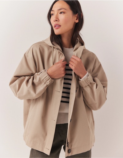 The White Company Nylon Cropped Trench, £189