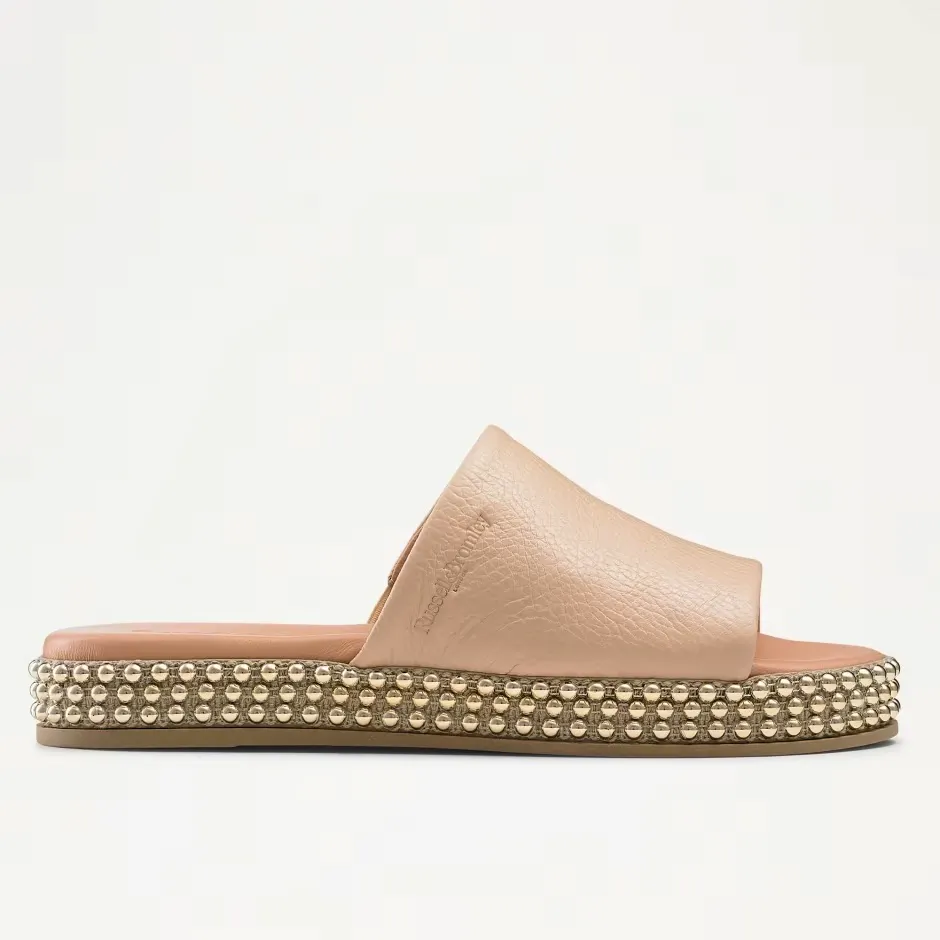 Russell & Bromley Moneypot Flatform Mules, £175