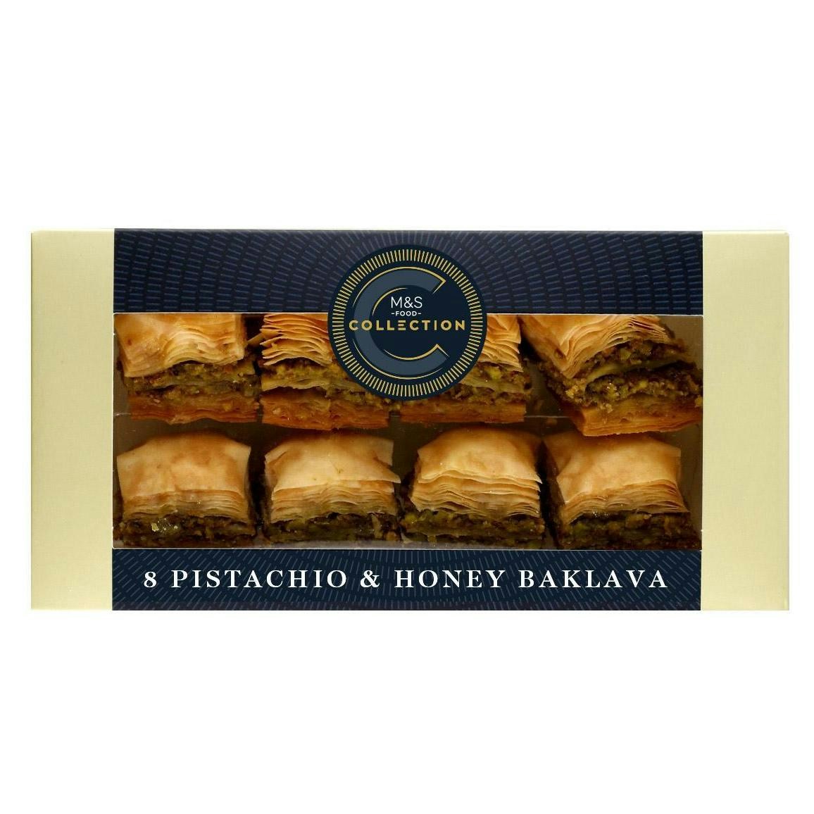 M&S Pistachio & Honey Baklava, £7