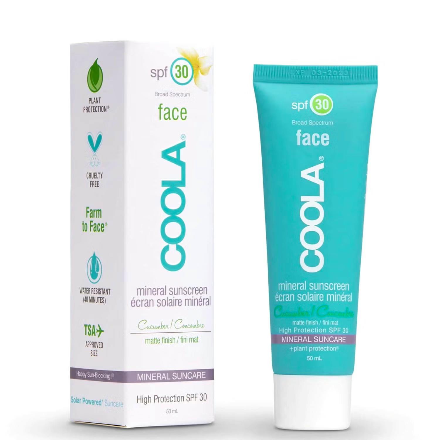 Coola Mineral Matte Sunscreen SPF30, £29