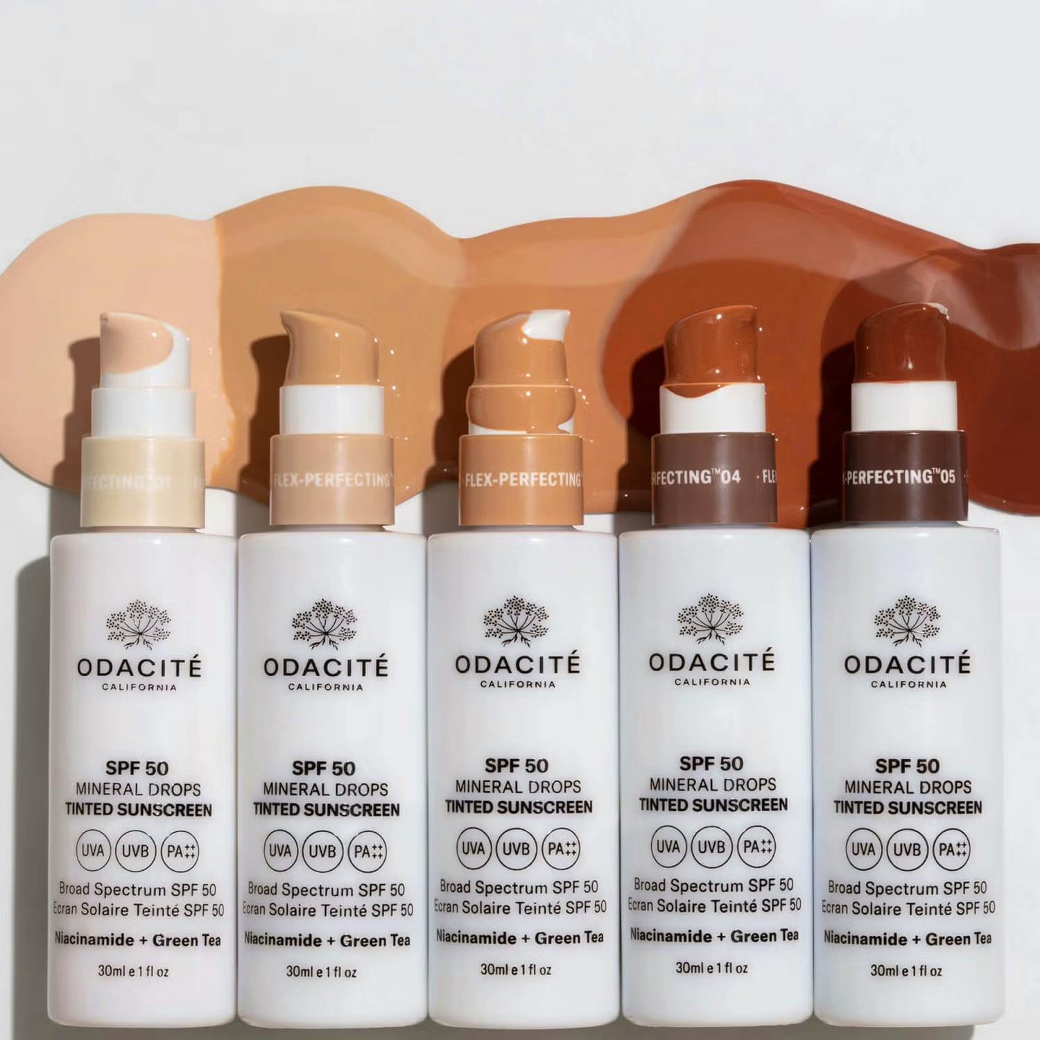 Odacité SPF50 Mineral Drops Tinted Sunscreen, £44