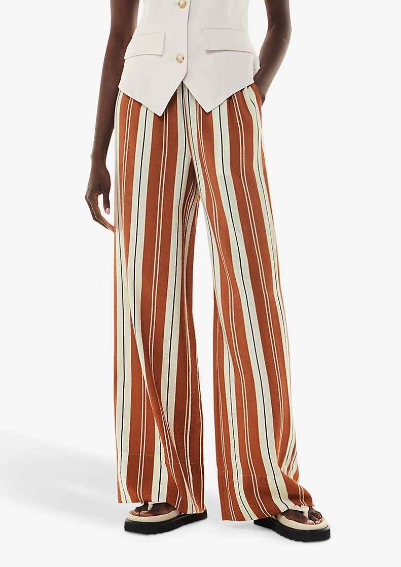 Whistles Bridget Maxi Stripe Trousers, £79 (Was £109)