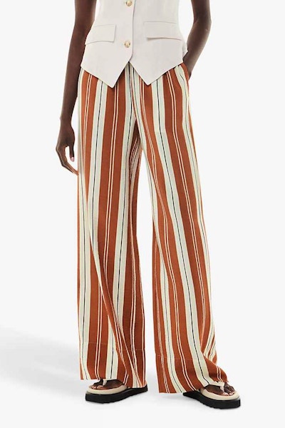 Whistles Bridget Maxi Stripe Trousers, £79 (Was £109)