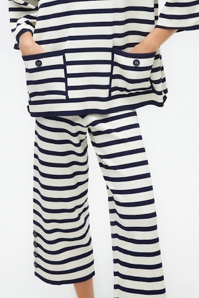Wolf & Badger Striped Knit Pants, £179