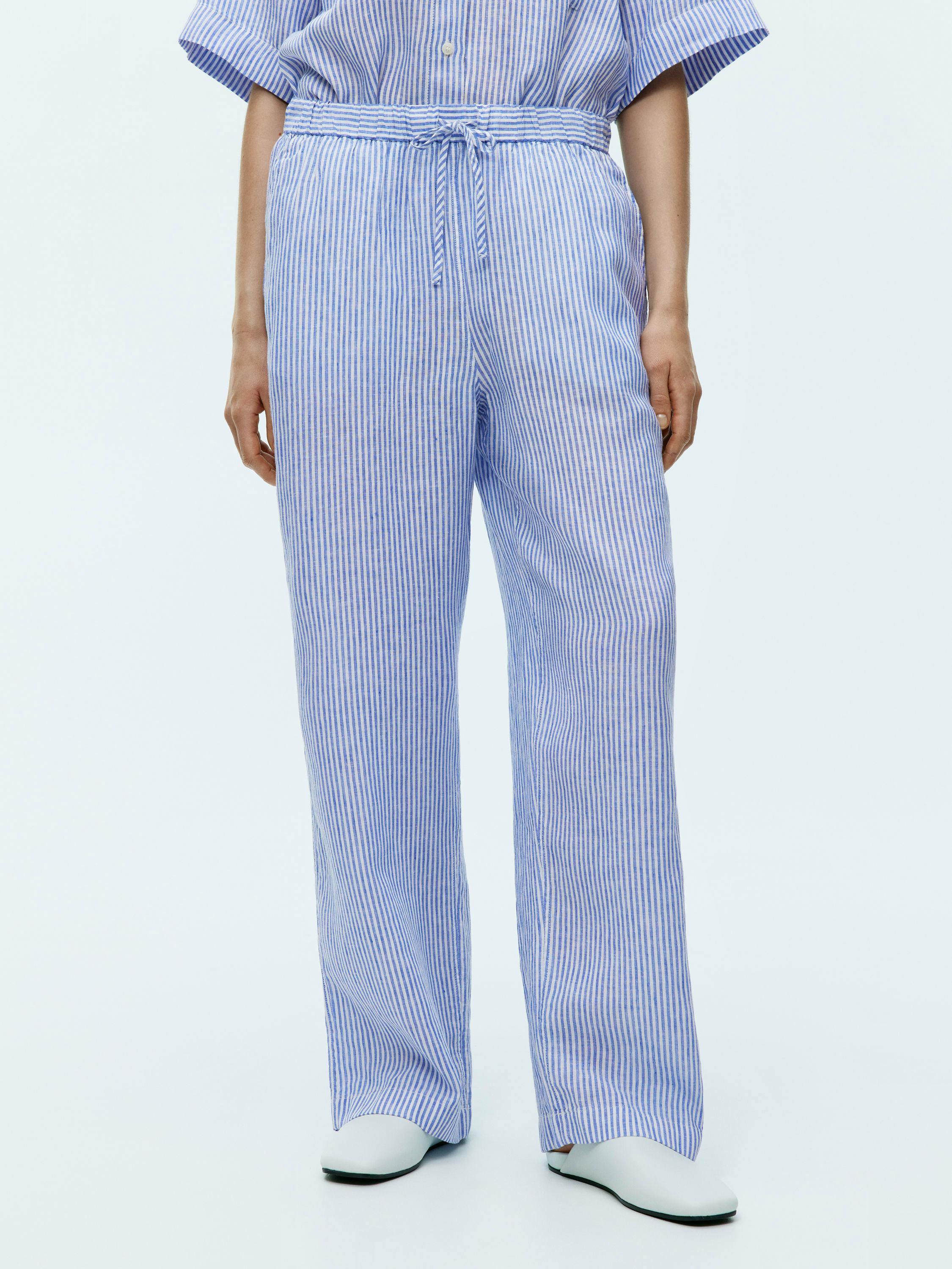 Arket Linen Drawstring Trousers, £57