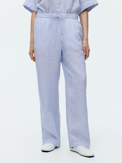 Arket Linen Drawstring Trousers, £57