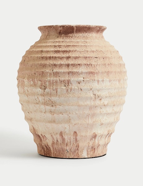 Marks & Spencer M&S X Fired Earth, Large Textured Vase, £39.50