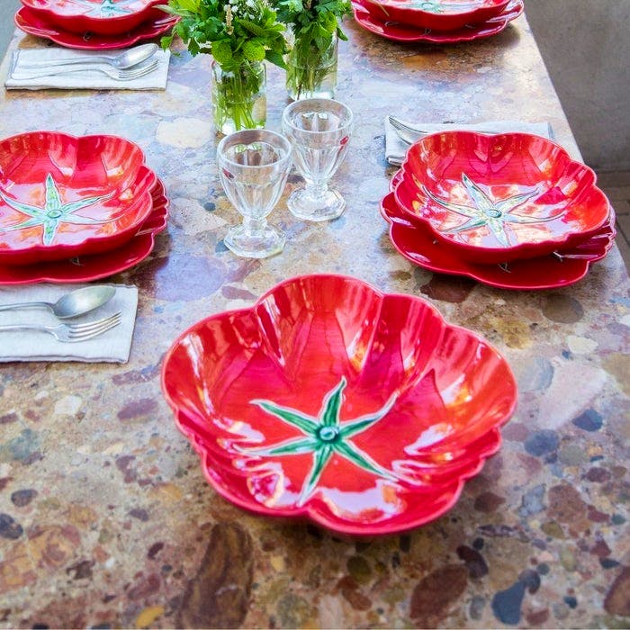 Divertimenti Bordallo Pinheiro tomato pasta serving bowl, £58