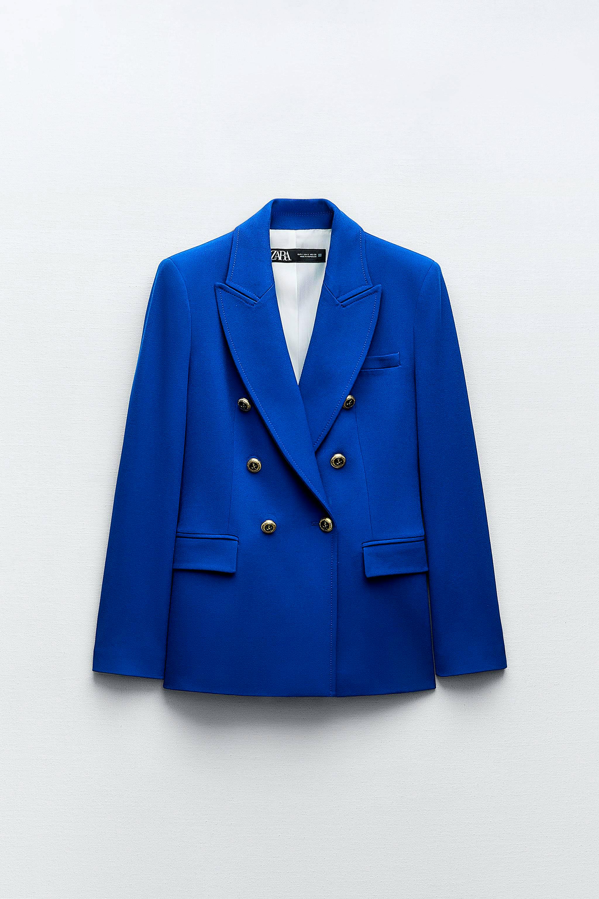 Zara Double-breasted Blazer, £60