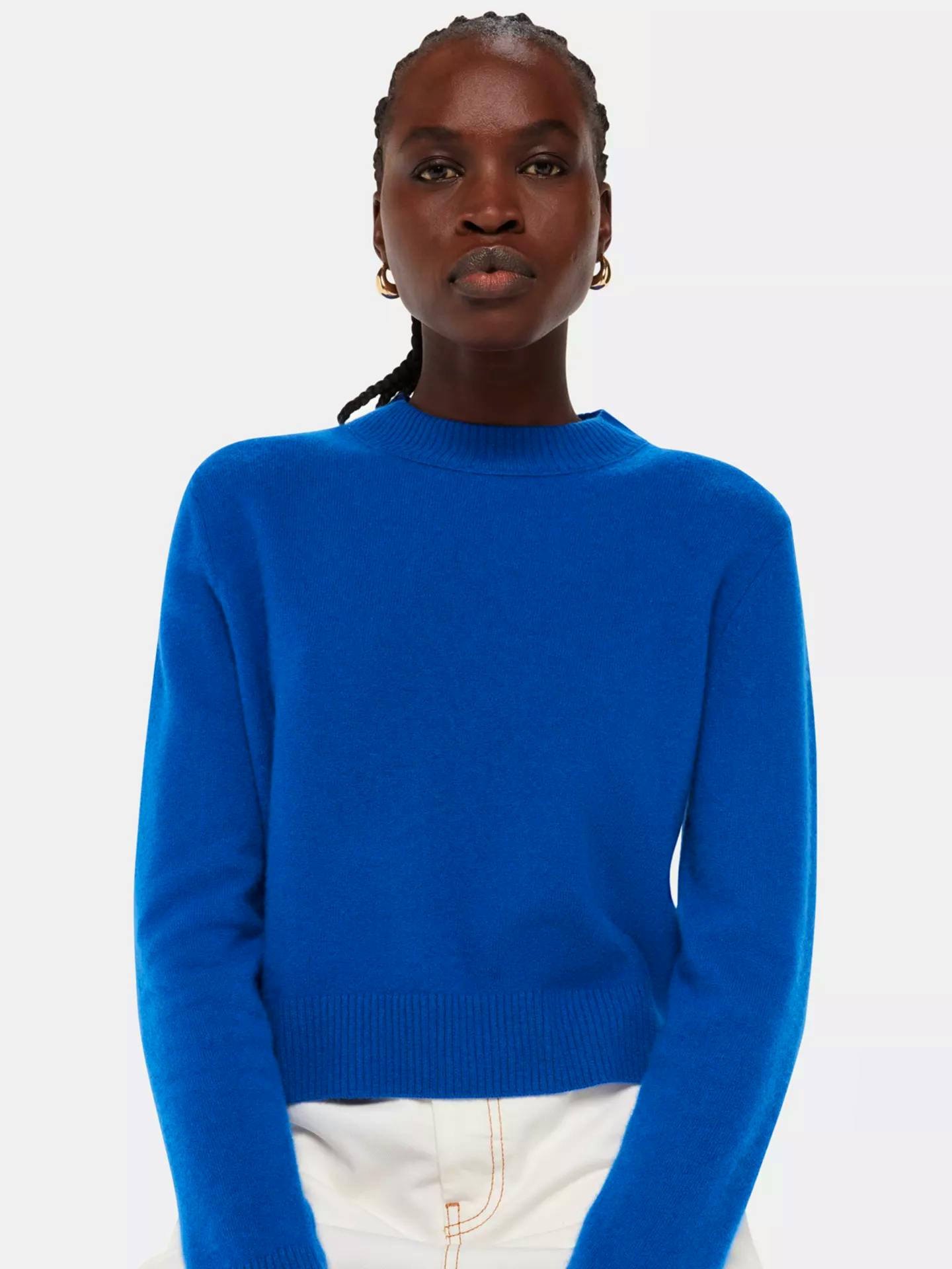 Whistles Cropped Wool Jumper, £99