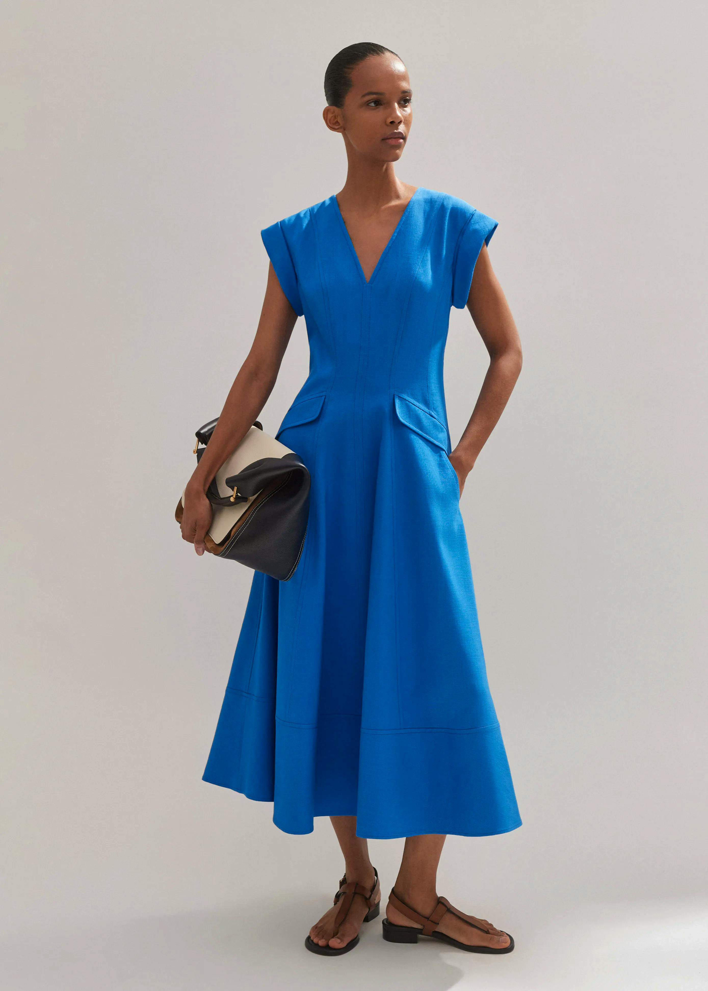 ME+EM Flared Midi Dress, £325