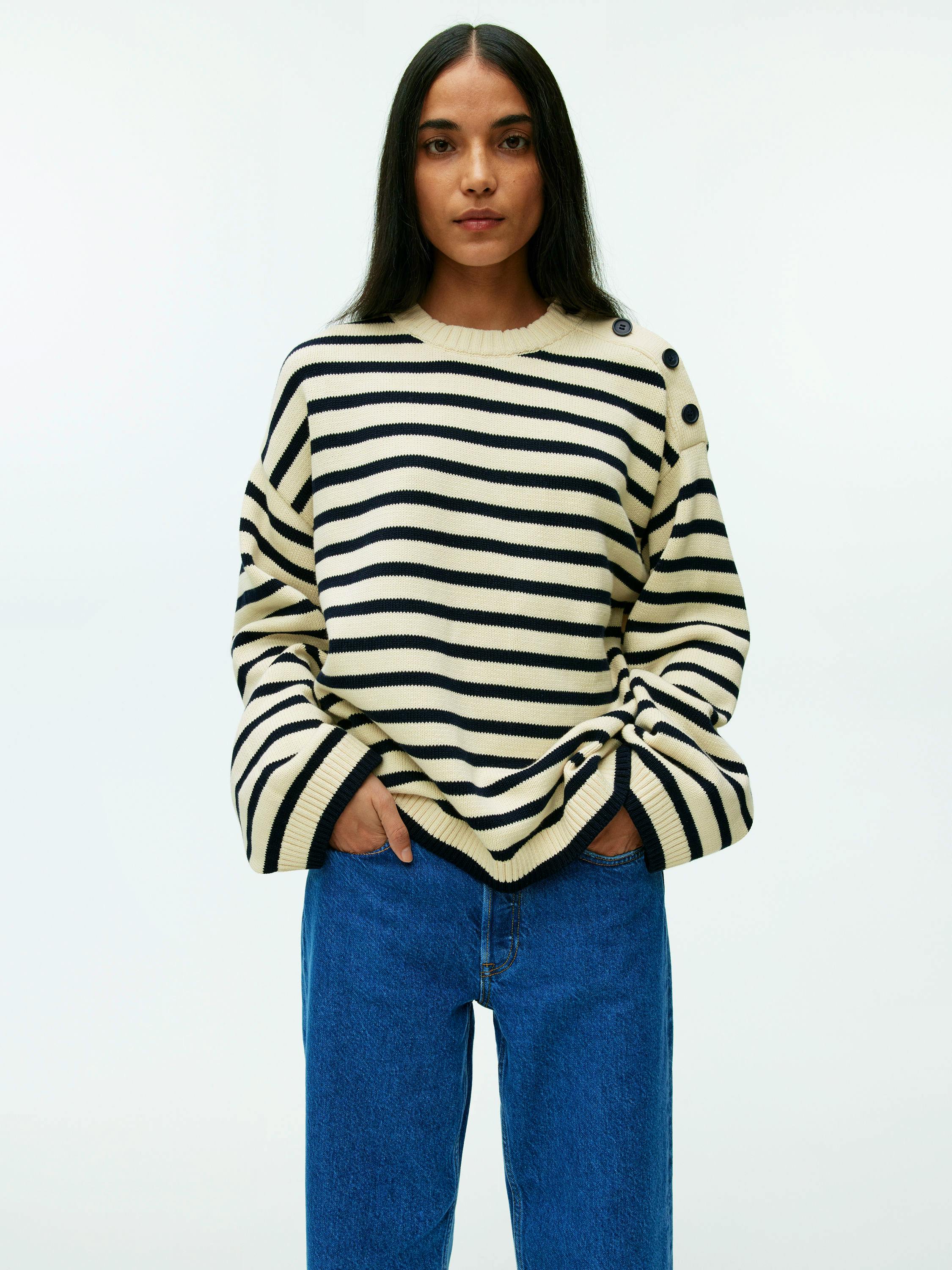 Arket Oversized Cotton Jumper, £77