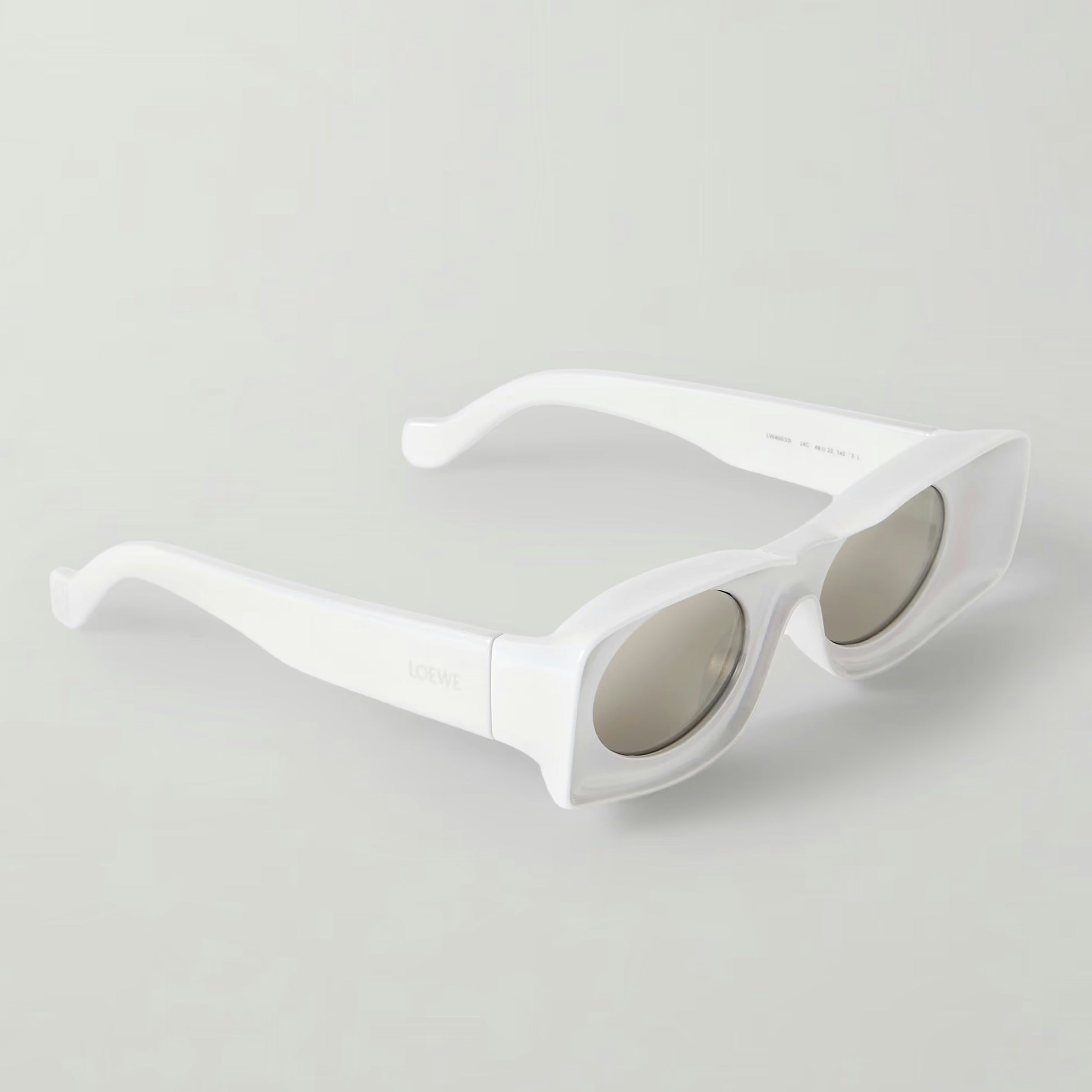 Loewe Eyewear + Paula's Ibiza Rectangle-Frame Acetate Sunglasses, £350