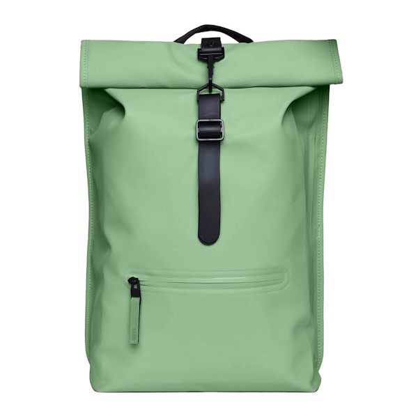Rains Rains Rolltop Rucksack – Haze, £105