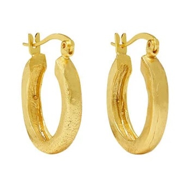Ottoman Hands Caprice Hoop Earrings, £45