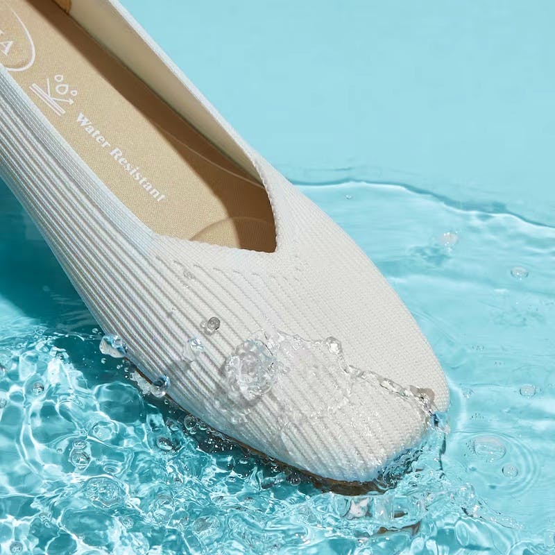 Vivaia Square-Toe Water Repellent Flats (Margot 2.0), £80.65