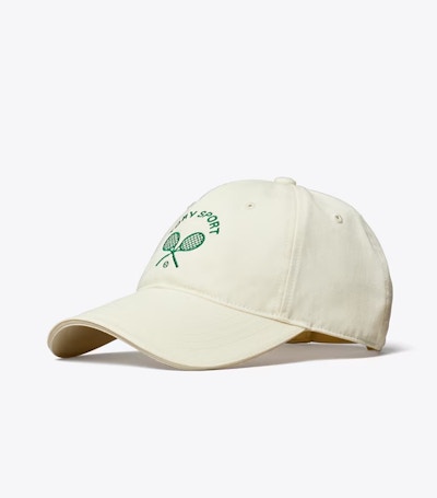 Tory Burch Embroidered Racquet Cap, £75