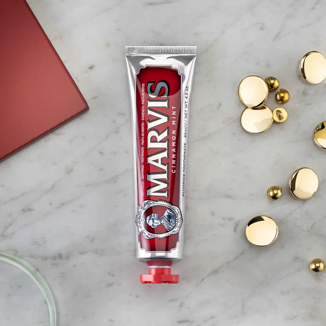 Marvis Cinnamon Mint Toothpaste, £9
