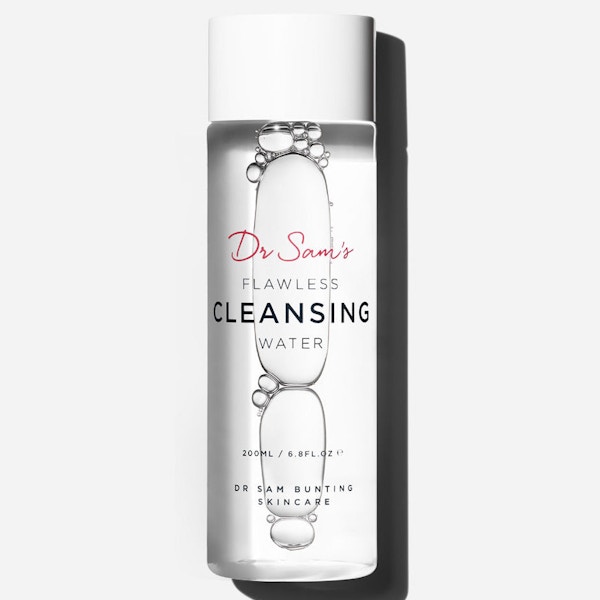 Dr Sam Bunting Flawless Cleansing Water, £16