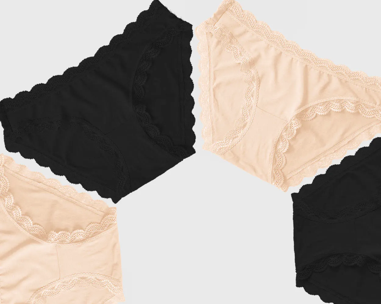 Stripe & Stare Stripe & Stare The Original Knicker Four Pack, £50