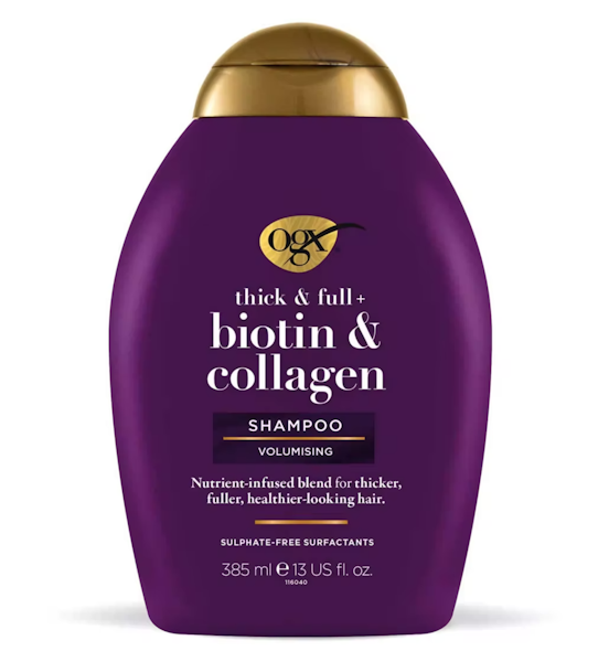 OGX Biotin and Collagen Shampoo, £7.50