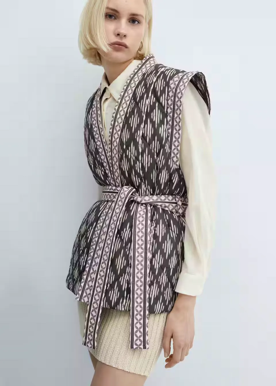 Mango Quilted Gilet, £60